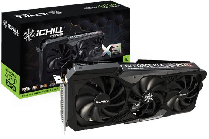 фото Inno3D GeForce RTX 4070 Ti Super iChill X3