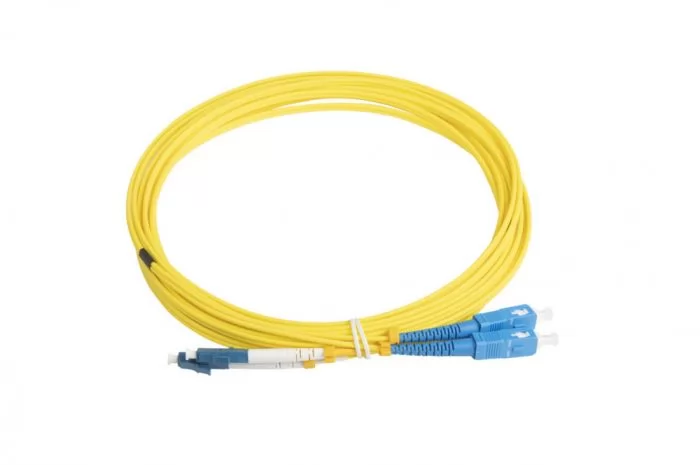 Hyperline FC-D2-9-LC/UR-SC/UR-H-5M-LSZH-YL