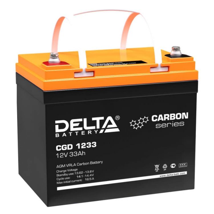Батарея Delta CGD 1233 12В, 33Ач