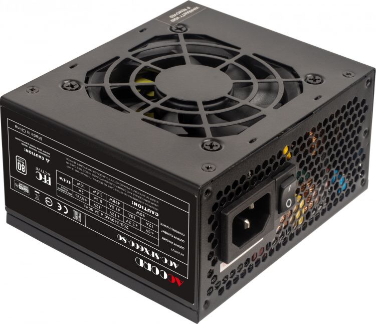 

Блок питания SFX ACCORD ACC-SFX600-80 600W, ACC-SFX600-80