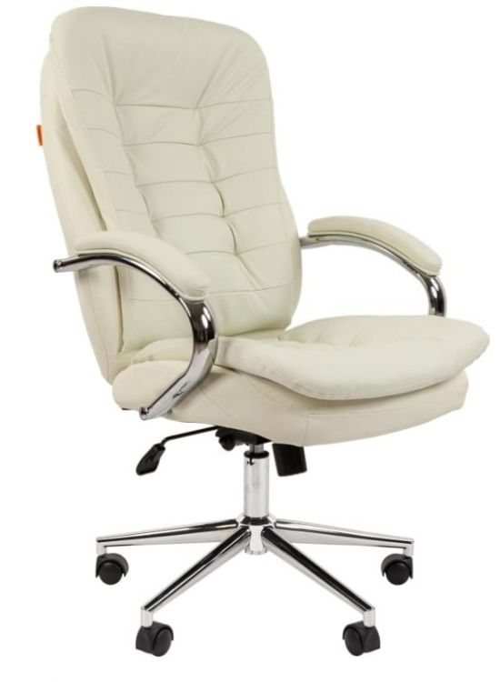 

Кресло офисное Chairman 795 7116605 Россия кожа белая N, 795