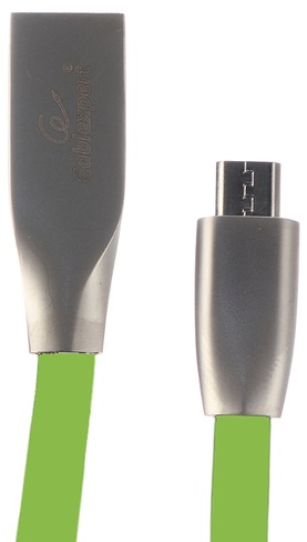 

Кабель интерфейсный USB 2.0 Cablexpert CC-G-mUSB01Gn-1M AM/microB, серия Gold, длина 1м, зеленый, блистер, CC-G-mUSB01Gn-1M