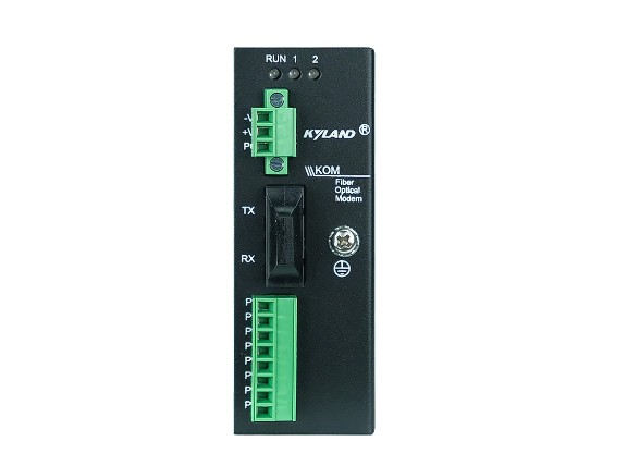 

Конвертер промышленный Kyland KOM200 302110049 1 100Base-FX single mode fiber port, FC connector, 1310nm, 40km, 1 RS232 serial port, 1 RS422 serial po, KOM200