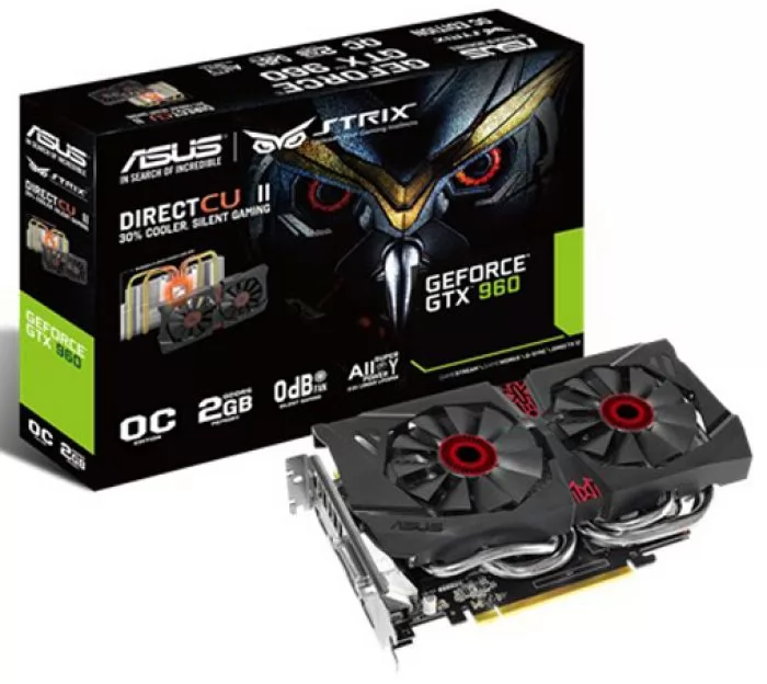 фото ASUS STRIX-GTX960-DC2OC-2GD5