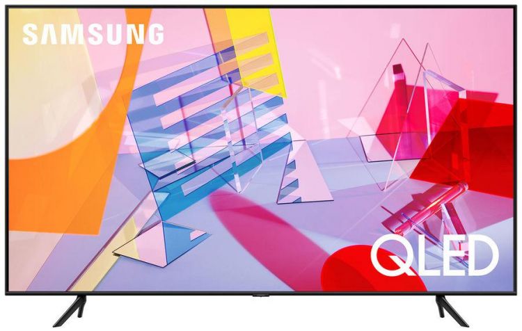 Телевизор Samsung QE75Q60BAUXCE чёрный/4K Ultra HD/75" QLED/60Hz/DVB-T2/DVB-C/DVB-S2/WiFi/BT/Smart TV/3*HDMI/2*USB