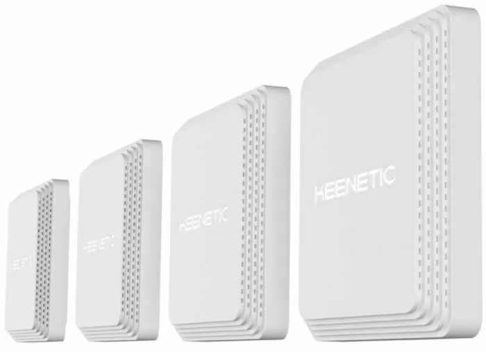 Keenetic Orbiter Pro 4-Pack + PoE+ switch 5 bundle