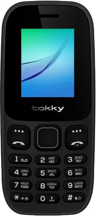 

Мобильный телефон Tokky FP50 черный, FP50