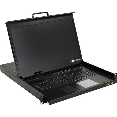 

Консоль KVM Procase E1916HD однорельсовая, КВМ 16 порт, LCD 19'', single rail console KVM 16 port, LCD D-Sub, USB, разрешение 1920*1080, 16 кабелей, E1916HD