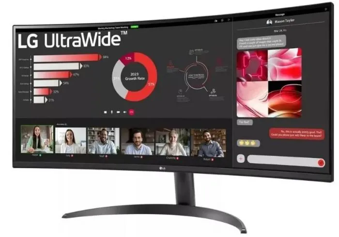 LG UltraWide 34WR50QK-B