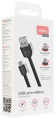 Nobby Двусторонний Comfort 010-001 USB to microUSB