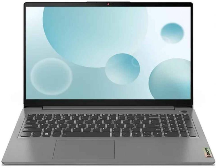 

Ноутбук Lenovo IdeaPad 3 15IAU7 82RK00YVRK i3-1215U/8GB/256GB SSD/noDVD/UHD Graphics/15.6" FHD/Cam/BT/WiFi/noOS/grey/RU kbd, IdeaPad 3 15IAU7