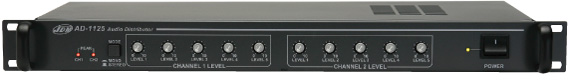 Распределитель JDM AD-1125 аудио сигнала (10 моно или 5 стерео зон), 220 В(AC)/24 В(DC), 6,5Вт - фото 1