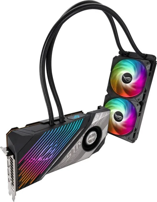 фото ASUS Radeon RX 6900 XT ROG STRIX GAMING OC (ROG-STRIX-LC-RX6900XT-O16G-GAMING)