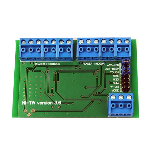 Интерфейсный модуль Parsec NI-TW для подключения считывателей Touch memory и считывателей с интерфейсом Wiegand 26 к контроллерам серии NC (Parsec)