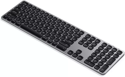 Satechi Aluminum Bluetooth Wireless Keyboard with Numeric Keypad