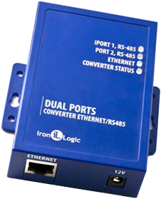 Конвертер интерфейсов IronLogic Z-397 (мод. WEB) с гальванической развязкой Ethernet / RS485 x2 преобразователь интерфейсов конвертер usb to rs485 модель ur485 espada