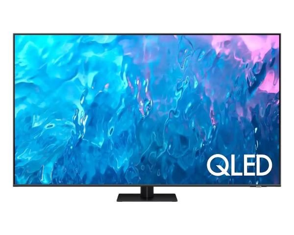 Телевизор Samsung QE65Q70CAUXUZ QLED 65" Series 7 серый/черный 4K Ultra HD 100Hz DVB-T DVB-T2 DVB-C DVB-S DVB-S2 USB WiFi Smart TV