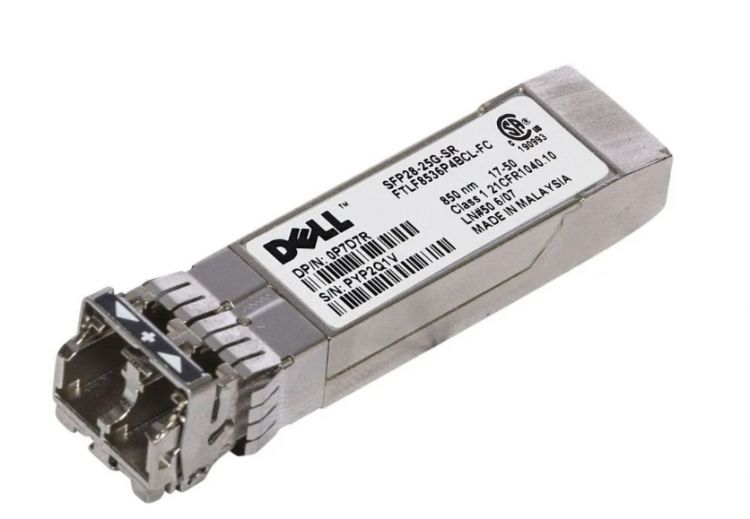 

Трансивер Dell 407-BBWK-1 P7D7R Optical SFP+SR 25GbE Kit, 407-BBWK-1