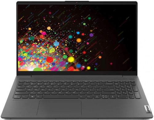 

Ноутбук Lenovo IdeaPad 5 black 82FG00RPAK_RU i7-1165G7/16GB/512GB SSD/noHDD/noDVD/15.6" IPS FHD/MX450 2GB/noOS, IdeaPad 5 black