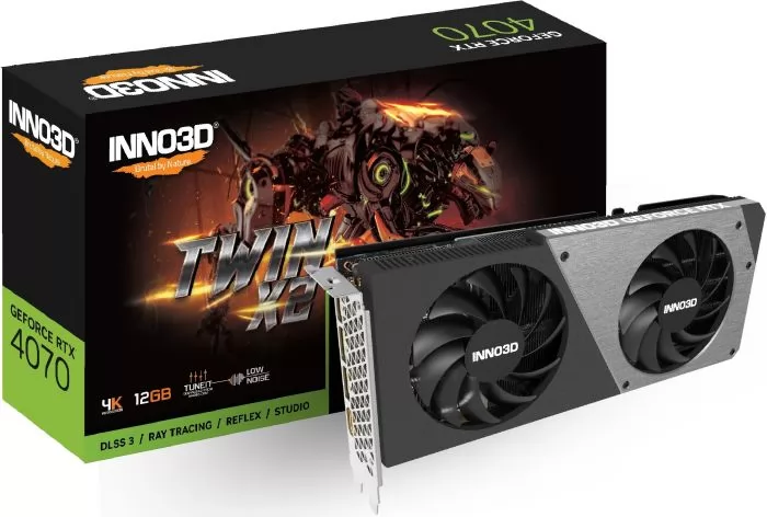 Inno3D GeForce RTX 4070 TWIN X2