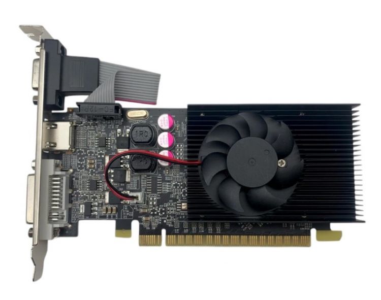 

Видеокарта PCI-E CBR GeForce G 210 (VGA-STX210-1G-RTL) 1GB GDDR5, 64bit, 589MHz, HDMI DVI VGA, Ret, GeForce G 210 (VGA-STX210-1G-RTL)