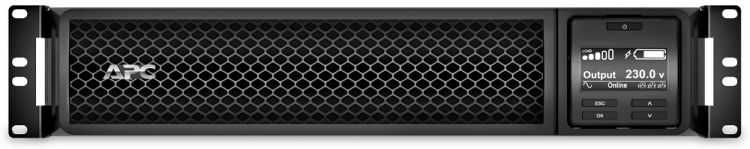 цена Источник бесперебойного питания APC SRT1500RMXLI Smart-UPS SRT, 1500VA/1500W, On-Line, Extended-run, Rack 2U (Tower convertible), black