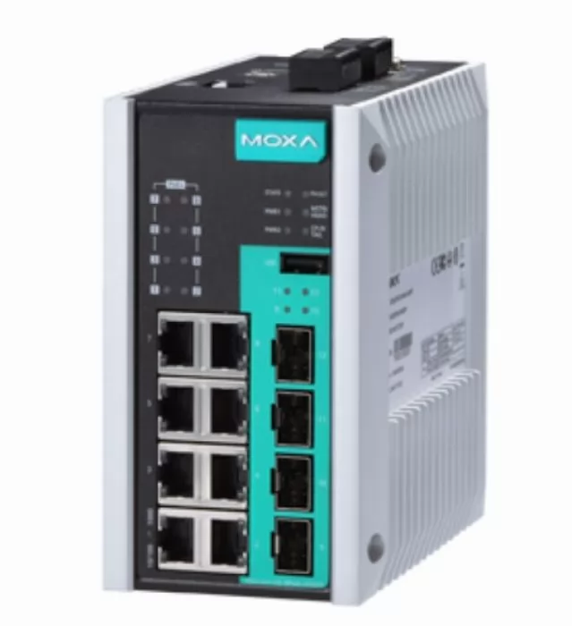 MOXA EDS-G512E-8PoE-4GSFP