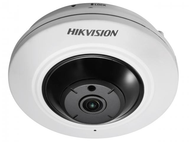 цена Видеокамера IP HIKVISION DS-2CD2955FWD-I (1.05mm) 5Мп fisheye c EXIR-подсветкой до 8м,1/2.5 Progressive Scan CMOS; fisheye объектив 1.05мм; угол обзо