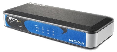 цена Преобразователь MOXA UPort 2410 4-портовый USB в RS-232 в пластиковом корпусе