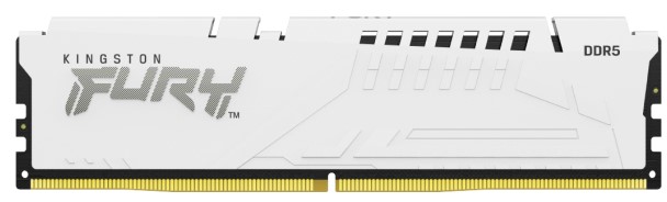 Модуль памяти DDR5 32GB (2*16GB) Kingston FURY KF552C40BWK2-32 Beast White XMP 5200MHz 1RX8 CL40 1.25V 288-pin 16Gbit радиатор - фото 1