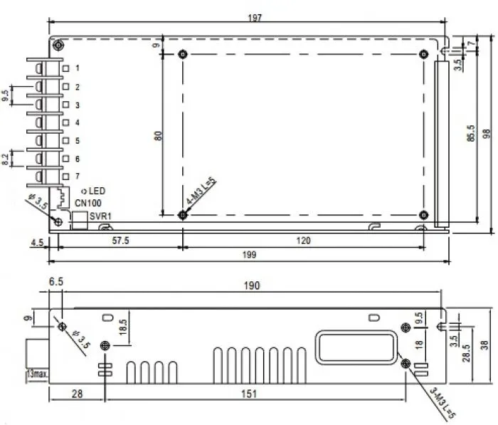 Mean Well HRPG-200-24