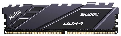 Модуль памяти DDR4 16GB Netac NTSDD4P26SP-16E Shadow PC4-21300 2666MHz CL19 радиатор gray 1.2V