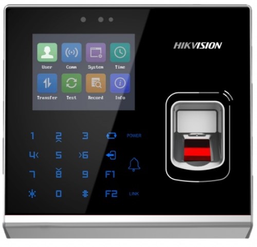 Терминал доступа HIKVISION DS-K1T201AEF со встроенными считывателями EM карт и отпечатков пальцев