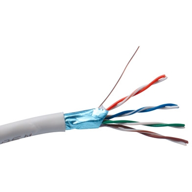 

Кабель витая пара F/UTP 5e кат. 4 пары Exegate FUTP4-C5e-CU-S26-IN-PVC-GY-305 26AWG(0.41 мм), медь, одножильный (solid), внутренний, PVC, серый, уп/30, FUTP4-C5e-CU-S26-IN-PVC-GY-305