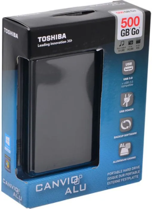 Toshiba CANVIO ALU 500GB