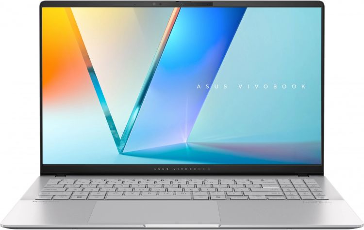 

Ноутбук ASUS Vivobook S 15 S5507QA-MA052W 90NB14Q2-M00630 X Elite X1E 78 100/32GB/1TB SSD/Qualcomm Adreno/15.6" OLED 3K/WiFi/BT/cam/Win11Home/silver, Vivobook S 15 S5507QA-MA052W