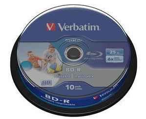 Диск BD-R Verbatim 43804