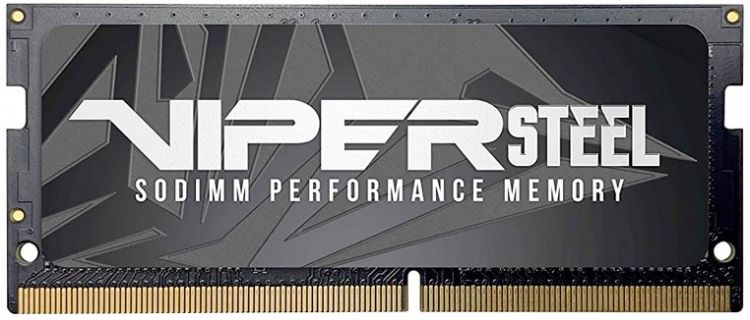 Модуль памяти SODIMM DDR4 16GB Patriot Memory PVS416G320C8S Viper Steel PC4-25600 3200MHz CL18 1.35V - фото 1
