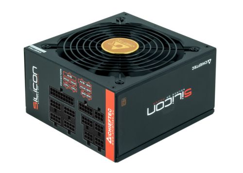 Блок питания ATX Chieftec SLC-750C Silicon, 750W, 80 Plus Bronze, Active PFC, 140mm fan, Full Cable