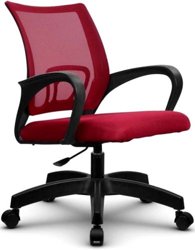 Кресло Metta SU-CS-9 z309894130 подл.106/осн.005, красное, цвет красный