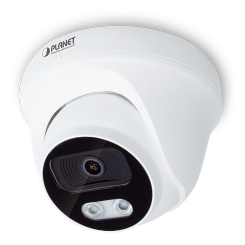 IP-камера купольная Planet ICA-A4280 1080p IR Dome POE: Sony STARVIS sensor, 802.3af POE, H.264/H.265/MJPEG, 3.6mm lens, 25fps for all, IR-25meter, WD
