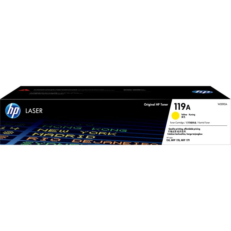 

Картридж HP W2092A 119A, 700 стр, yellow, W2092A