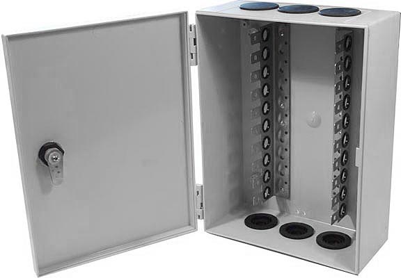 

Коробка распределительная Cabeus DB-100P на 100 пар, 275х205х105 мм, DB-100P