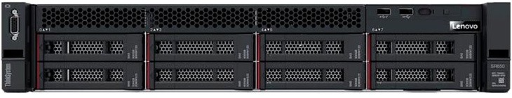 Сервер Lenovo ThinkSystem SR650 7Z73T0U100 V2 Xeon Silver 4310 (12C 2.1GHz 120W), 1x32GB (1x32GB, 3200MHz 2Rx8 RDIMM), 8xLFF, 9350-8i 2GB, 4P 1Gbe, 2x цена и фото