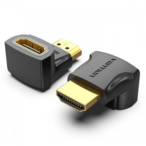 

Адаптер Vention AIOB0 HDMI v2.0 19M/19F угол 90, AIOB0