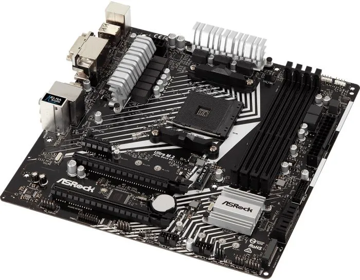 фото ASRock AB350M PRO4 R2.0