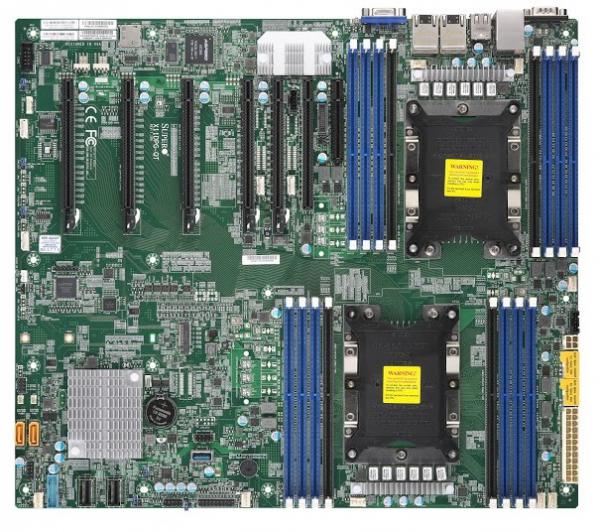 

Материнская плата Supermicro MBD-X11DPG-QT-B (2xLGA3647, C621, 16хDDR4, 7xPCI-E, 2x10GbE, M.2, COM, VGA, 5xUSB3.0, 4 порта USB 2.0), MBD-X11DPG-QT-B