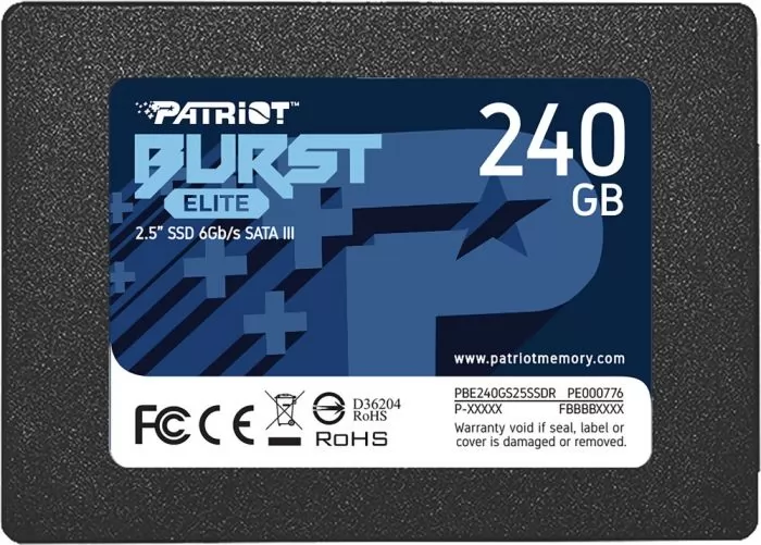 Patriot Memory PBE240GS25SSDR