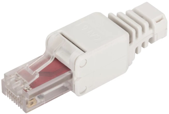 

Коннектор Lanmaster LAN-TMP-U6A-WH полевой, RJ45 8P8C, неэкранированный, кат.6A, LAN-TMP-U6A-WH