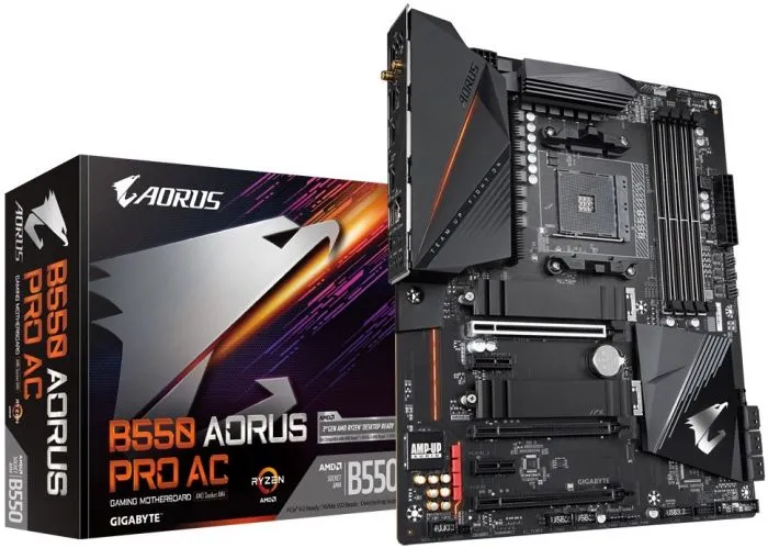 фото GIGABYTE B550 AORUS PRO AC